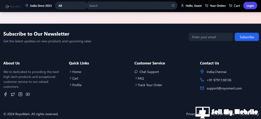 E-Commerce Website