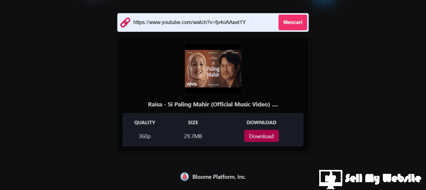 Bloome | Video Downloader YouTube, Facebook, Instagram, X/Twitter.
